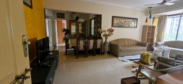 Living Room in 3 BHK Apartment at Dn Nagar – for Rent