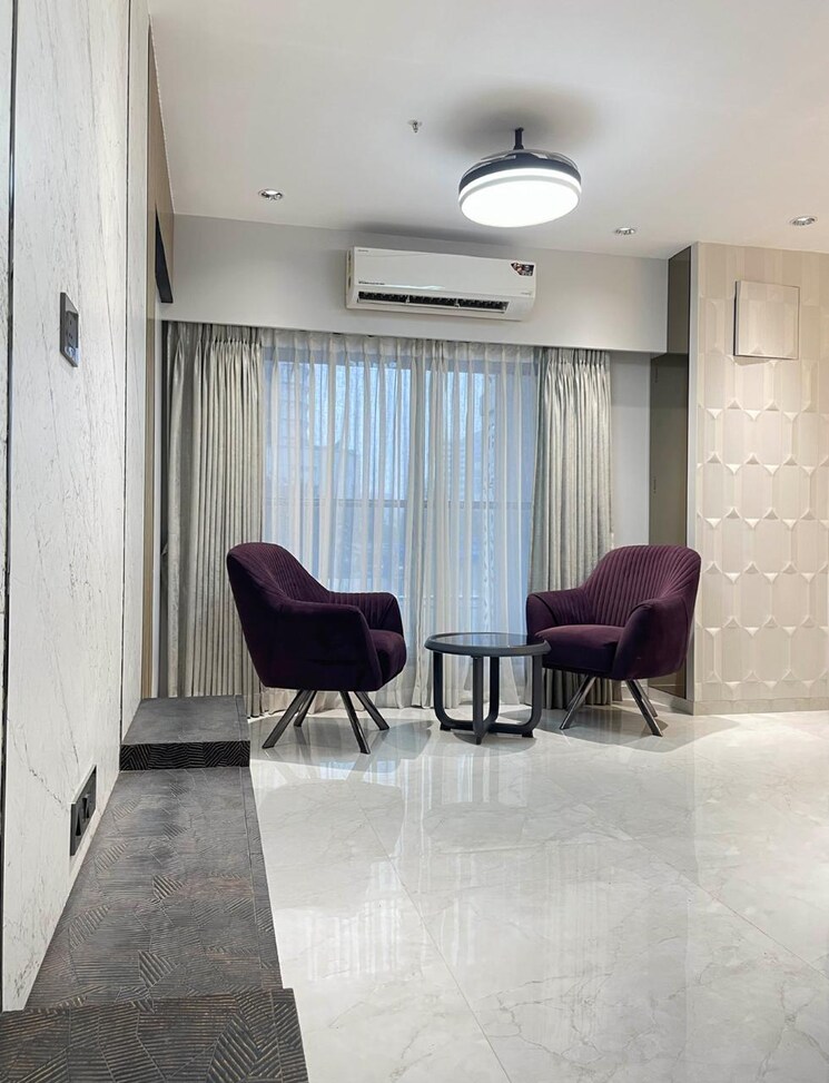 Living Room, axiom-rudra 3 Bedroom 1400 Sq.Ft. Apartment In Goregaon West Mumbai 9024073