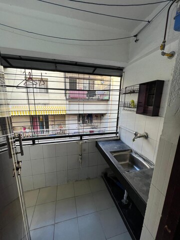 Kitchen in 2 BHK Apartment at Bhosle Garden CHS, Hadapsar – for Rent
