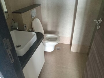 Bathroom in 3 BHK Apartment at Adani Western Heights Sky Apartments, Andheri West – for Rent