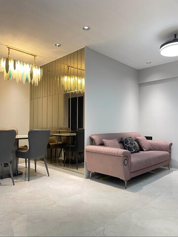 Living Room in 3 BHK Apartment at Axiom Rudra, Goregaon West – for Rent