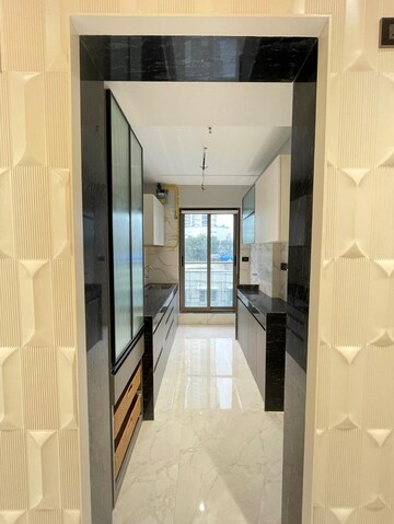 Kitchen in 3 BHK Apartment at Axiom Rudra, Goregaon West – for Rent