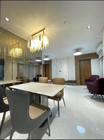 Living Room in 3 BHK Apartment at Axiom Rudra, Goregaon West – for Rent