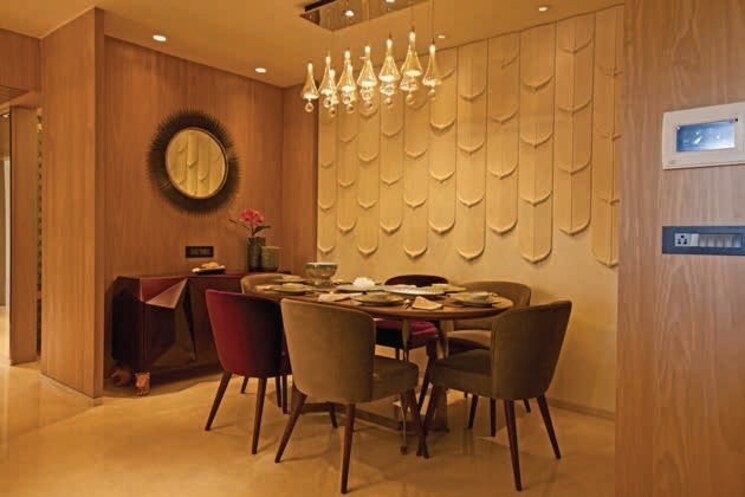 Living Room, four bunglows 3 Bedroom 1180 Sq.Ft. Apartment In Four Bunglows Mumbai 9024157