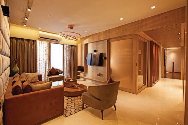 3 BHK + Servant Room Apartment For Rent in Four Bunglows