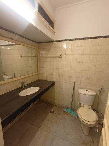 Bathroom in 3 BHK Builder Floor at Greater Kailash I – for Rent