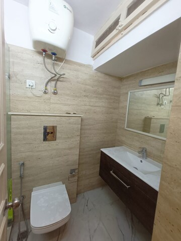 Kitchen in 3 BHK Builder Floor at Greater Kailash I – for Rent