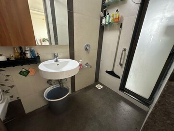 Attached Bathroom in 3 BHK Apartment at Seven Bungalow, Andheri West – for Rent