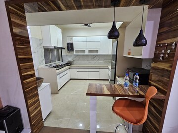 Kitchen in 3 BHK Penthouse at Prahlad Nagar – for Rent