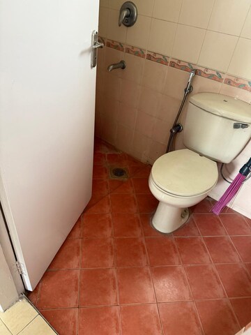 Bathroom in 2 BHK Apartment at Clover Park View, Koregaon Park – for Rent