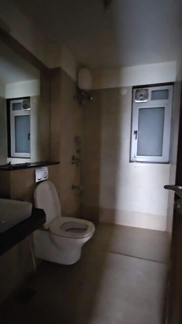 Bathroom in 3 BHK Apartment at Four Bunglows – for Rent