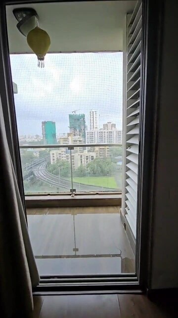 Balcony in 3 BHK Apartment at Four Bunglows – for Rent