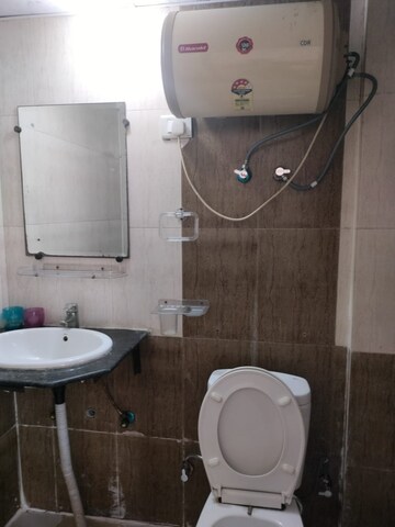 Bathroom in 3 BHK Apartment at Nimbus The Hyde park, Sector 78 – for Rent
