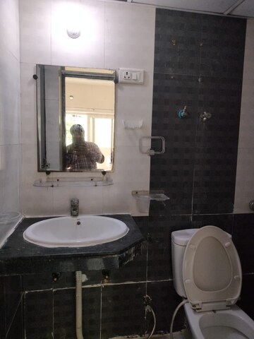 Bathroom in 3 BHK Apartment at Nimbus The Hyde park, Sector 78 – for Rent