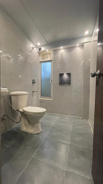 Bathroom in 3 BHK Apartment at Keltech Golf Vista, Dundahera – for Rent