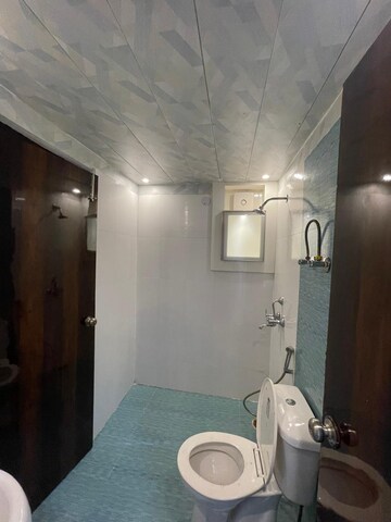 Bathroom in 3 BHK Apartment at Keltech Golf Vista, Dundahera – for Rent