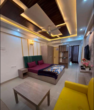 Living Room in 1.5 BHK Apartment at Aditya City Apartments, Shahpur Bamheta – for Rent