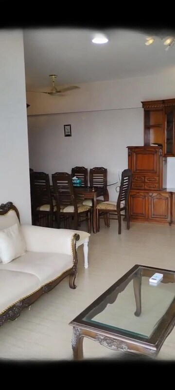 Living Room in 3 BHK Apartment at HDIL Metropolis Residences, Andheri West – for Rent