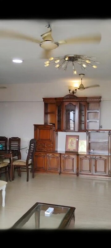 Living Room in 3 BHK Apartment at HDIL Metropolis Residences, Andheri West – for Rent