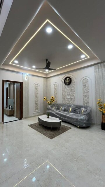 Living Room in 3 BHK Builder Floor at Mahavir Enclave 1 – for Sale
