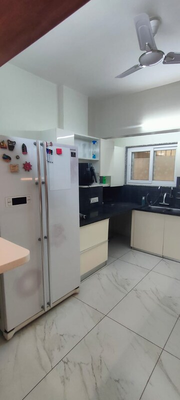 Kitchen in 3 BHK Apartment at Siddhivinayak Ginger, Pimple Saudagar – for Rent