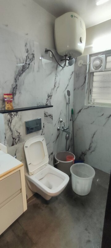 Bathroom in 3 BHK Apartment at Siddhivinayak Ginger, Pimple Saudagar – for Rent