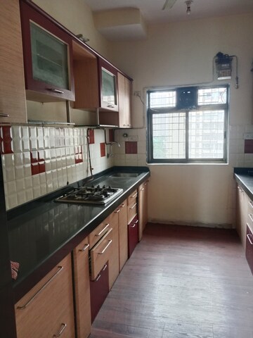 Kitchen in 3 BHK Apartment at Ashar Residency, Pokhran Road No Two – for Rent