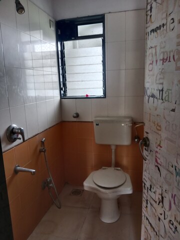 Bathroom in 3 BHK Apartment at Ashar Residency, Pokhran Road No Two – for Rent