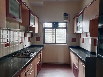 Kitchen in 3 BHK Apartment at Ashar Residency, Pokhran Road No Two – for Rent