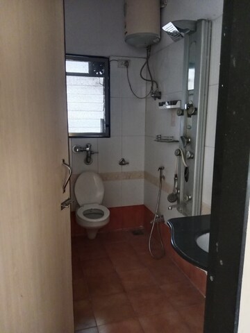 Bathroom in 3 BHK Apartment at Ashar Residency, Pokhran Road No Two – for Rent