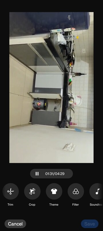 Bathroom in 2 BHK Apartment at Landcraft Golf Links, Pandav Nagar – for Rent