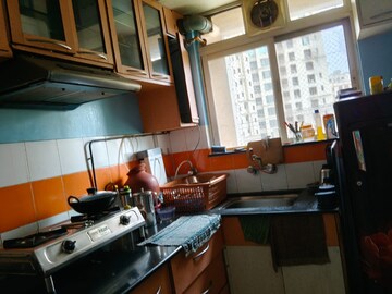 Kitchen in 1 BHK Apartment at Hiranandani Rodas Enclave Leona, Ghodbunder Road – for Rent