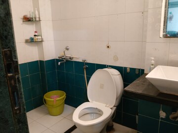 Bathroom in 1 BHK Apartment at Hiranandani Rodas Enclave Leona, Ghodbunder Road – for Rent