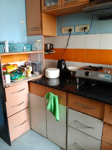 Kitchen in 1 BHK Apartment at Hiranandani Rodas Enclave Leona, Ghodbunder Road – for Rent