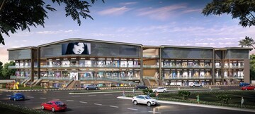  Shop – Exterior View View at Galaxy Blue Sapphire Plaza, Sector 4 Greater Noida - for Sale