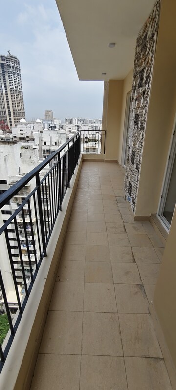 Balcony in 3 BHK Apartment at Amrapali Crystal Homes, Sector 76 – for Rent