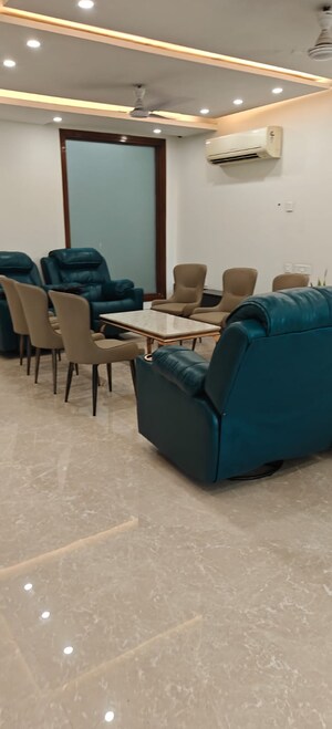 Living Room in 4 BHK Builder Floor at Greater Kailash – for Sale