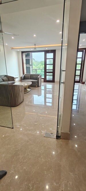 Balcony in 4 BHK Builder Floor at Greater Kailash – for Sale