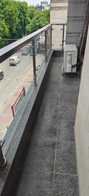 Balcony in 4 BHK Builder Floor at Greater Kailash – for Sale