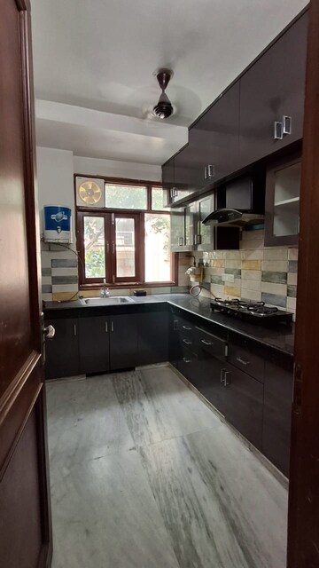 Kitchen in 2 BHK Builder Floor at Saket – for Rent