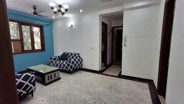 Living Room in 2 BHK Builder Floor at Saket – for Rent