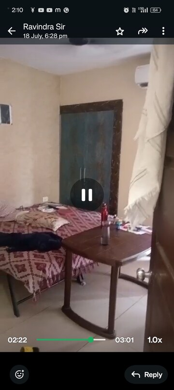Bedroom in 3 BHK Apartment at Landcraft Golf Links, Pandav Nagar – for Rent