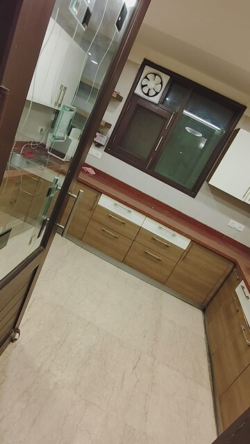 Kitchen in 4 BHK Builder Floor at Saket – for Rent
