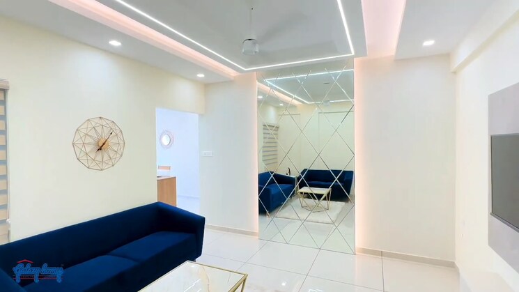 Living Room, panampally nagar 3 Bedroom 1230 Sq.Ft. Apartment In Panampally Nagar Kochi 9024537