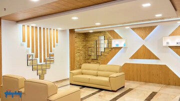 Living Room in 3 BHK Apartment at Panampally Nagar – for Sale