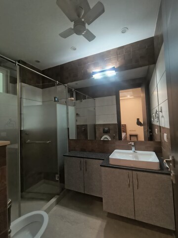 Bathroom in 3 BHK Builder Floor at Hauz Khas – for Rent