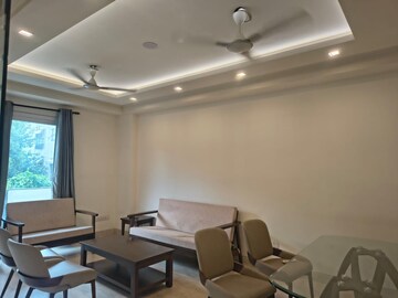 Living Room in 3 BHK Builder Floor at Hauz Khas – for Rent