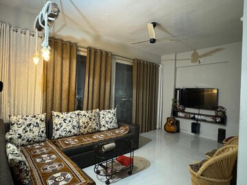 Living Room in 2 BHK Apartment at Aastha Bhama Pearl, Wakad – for Rent