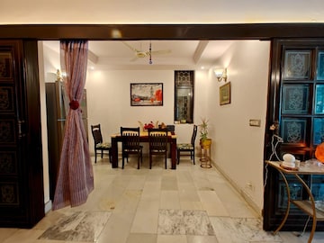 Living Room in 3 BHK Builder Floor at Chittaranjan Park – for Rent