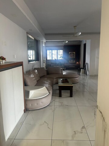 Living Room in 5 BHK Apartment at Panampilly Nagar – for Sale